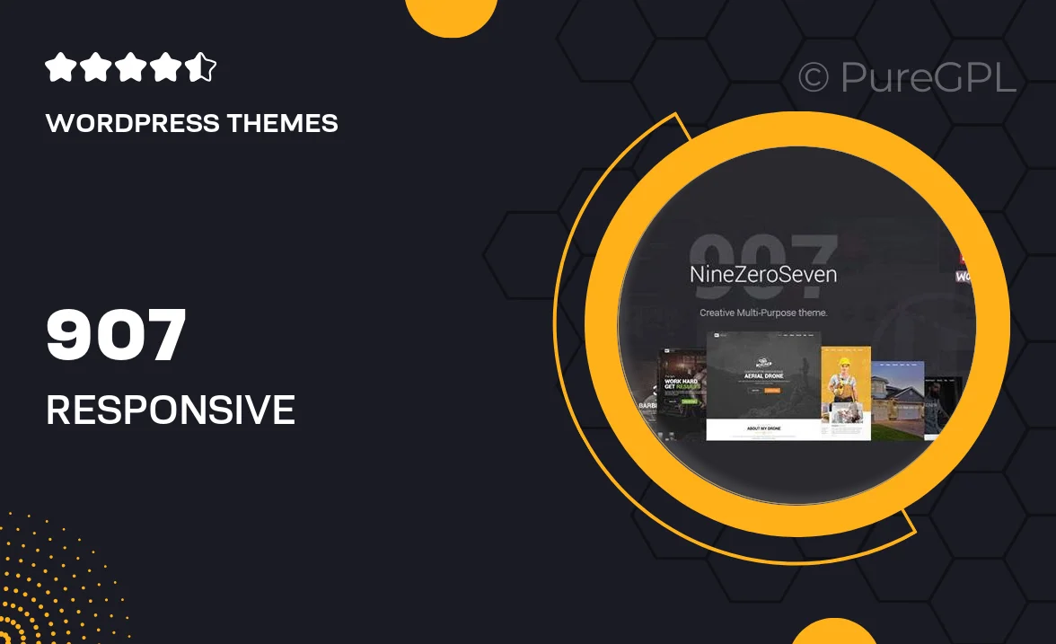 907 – Responsive Multi-Purpose WordPress Theme