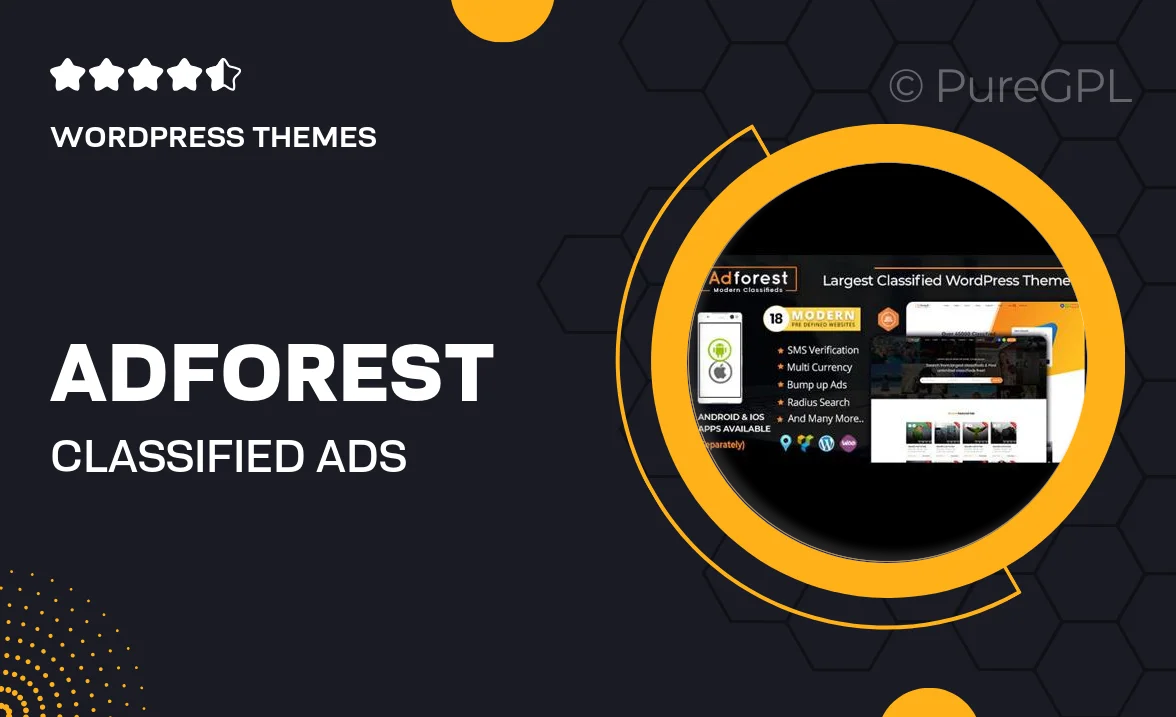 AdForest – Classified Ads WordPress Theme