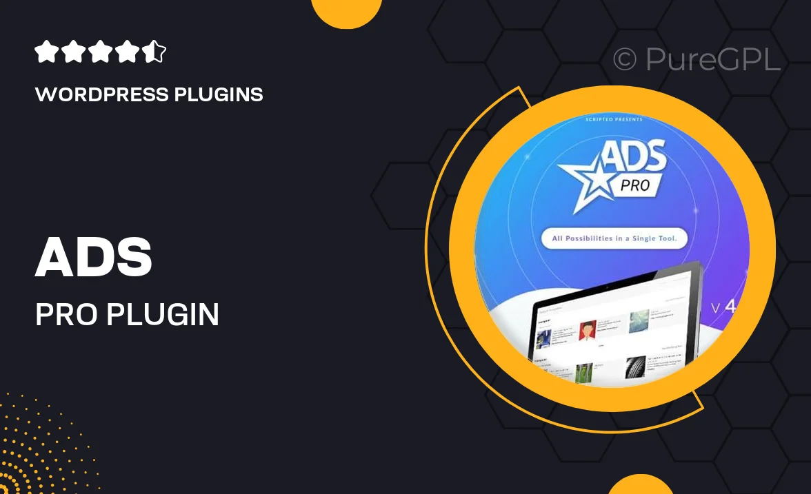 Ads Pro Plugin – Multi-Purpose WordPress Advertising Manager