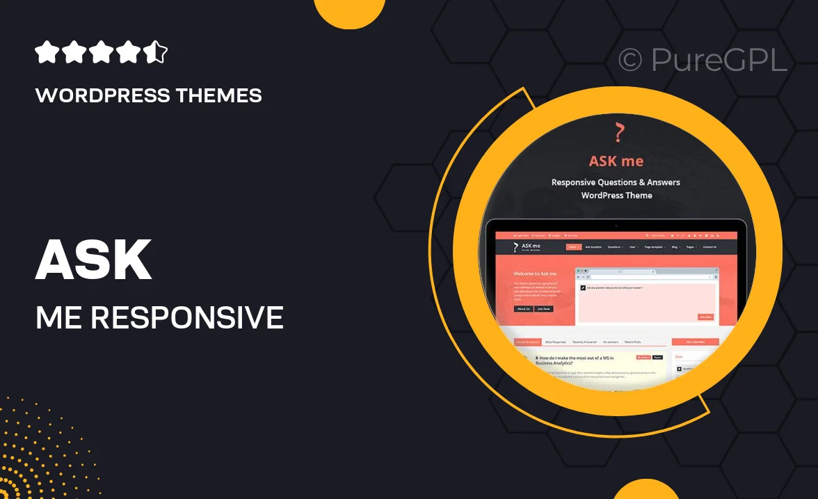 Ask Me – Responsive Questions & Answers WordPress