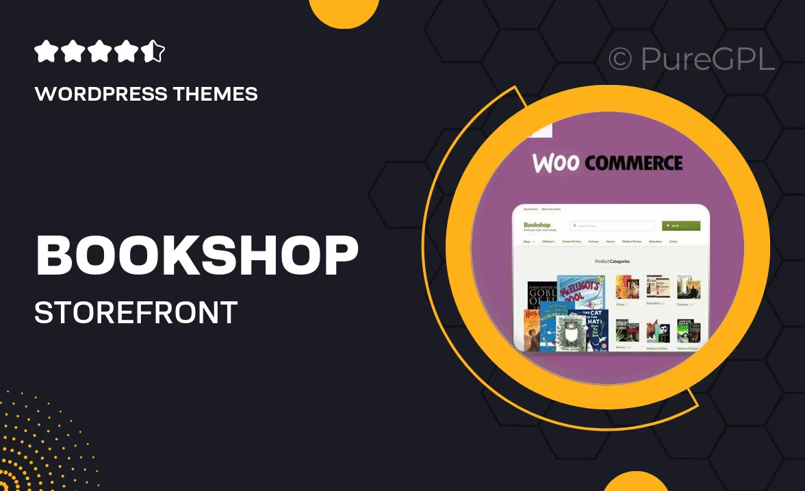 Bookshop Storefront WooCommerce Theme