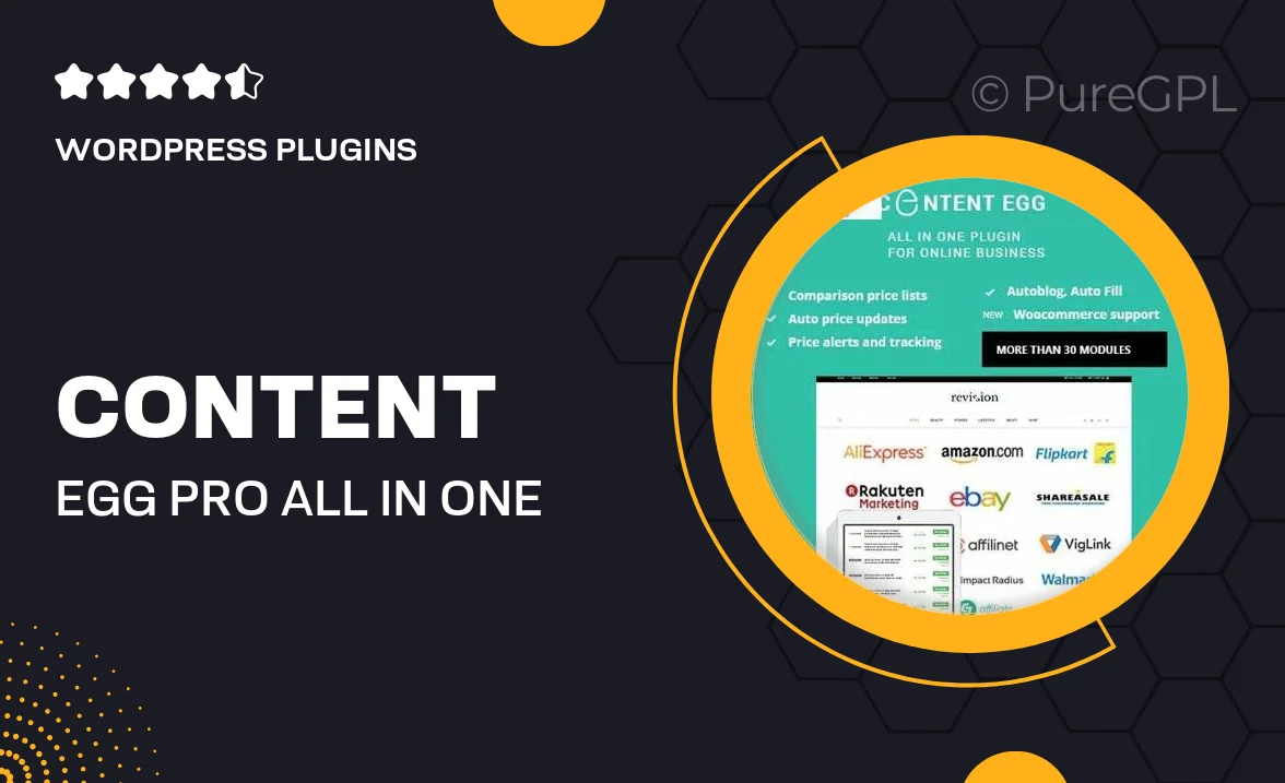 Content Egg Pro – all in one plugin for Affiliate