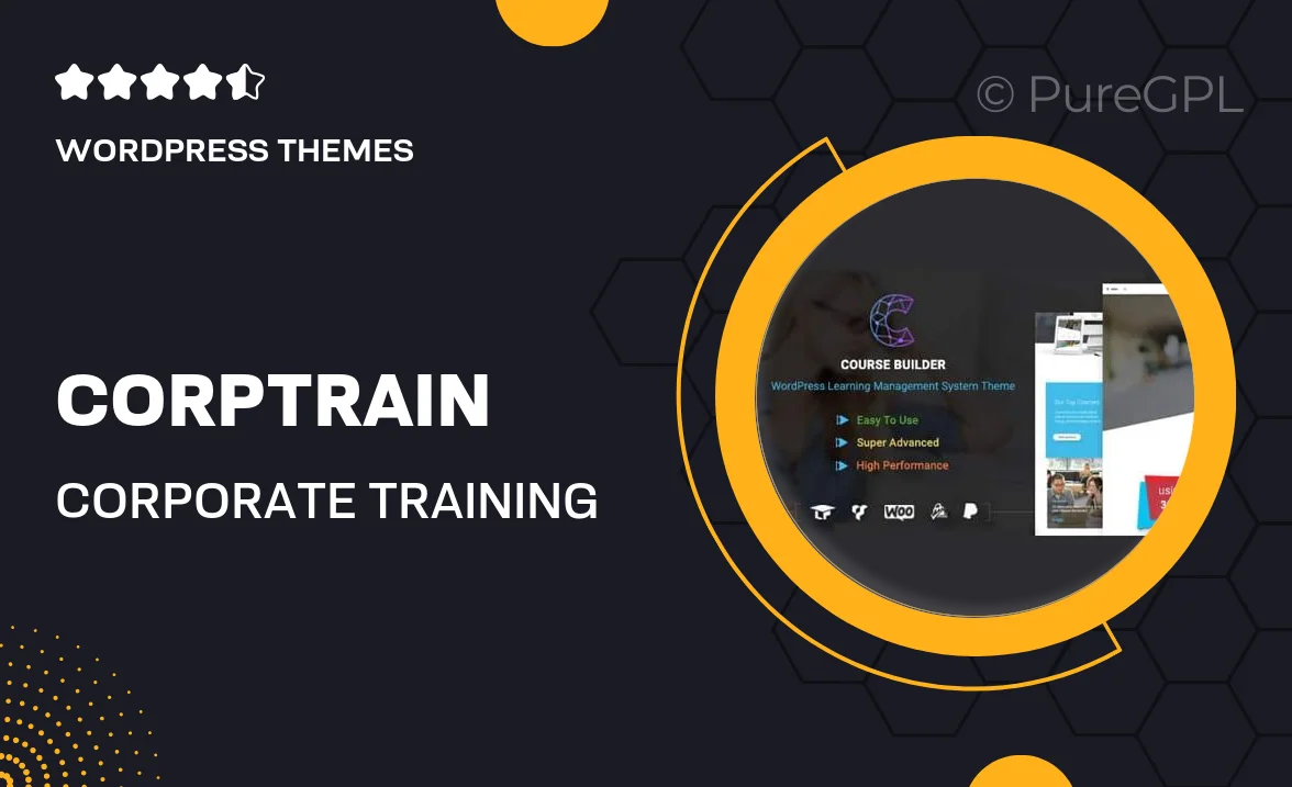 CorpTrain | Corporate Training WordPress Theme