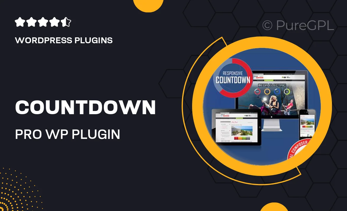 CountDown Pro WP Plugin | WebSites / Products / Offers