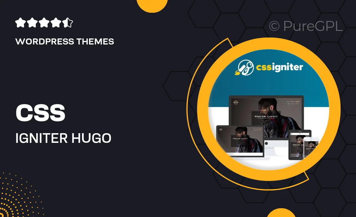 CSS Igniter Hugo Woocommerce Theme