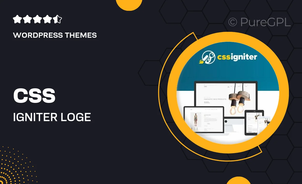 CSS Igniter Loge WooCommerce Theme