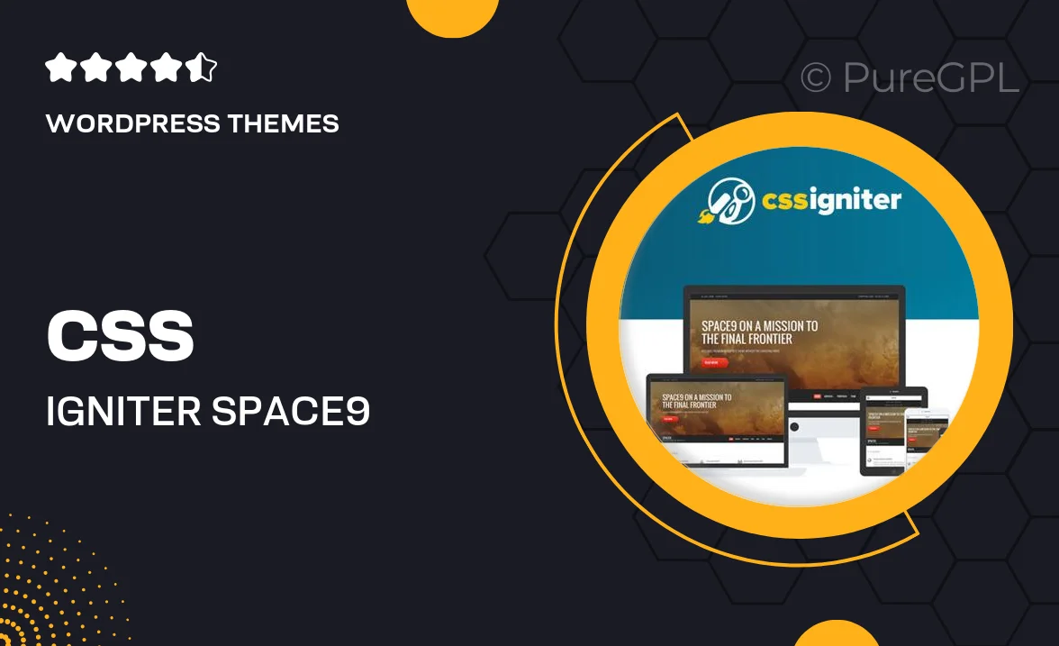 CSS Igniter Space9 WordPress Theme