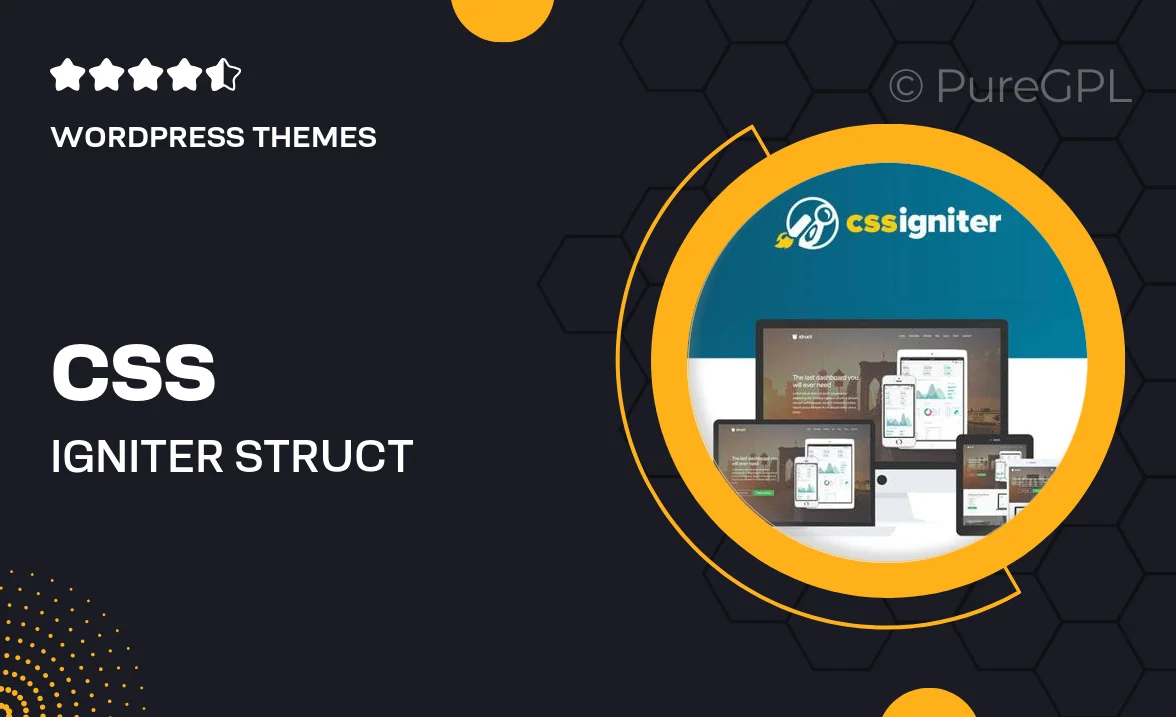 CSS Igniter Struct WordPress Theme