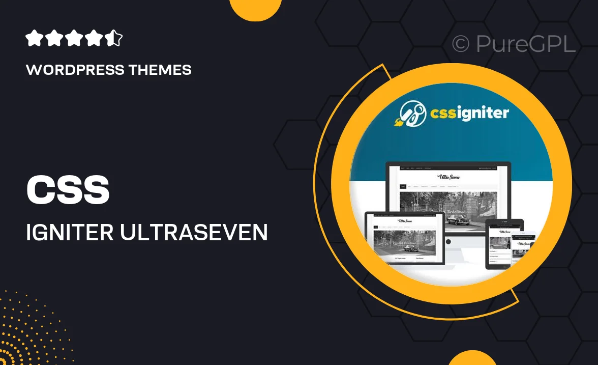 CSS Igniter Ultraseven WordPress Theme