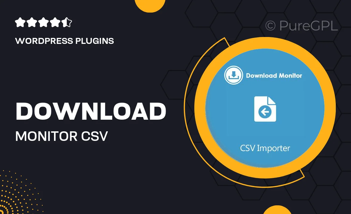 Download Monitor CSV Importer