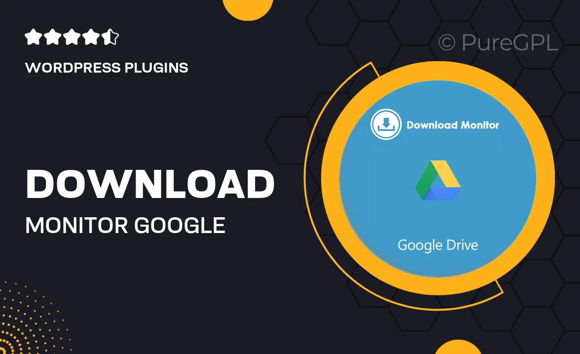 Download Monitor Google Drive