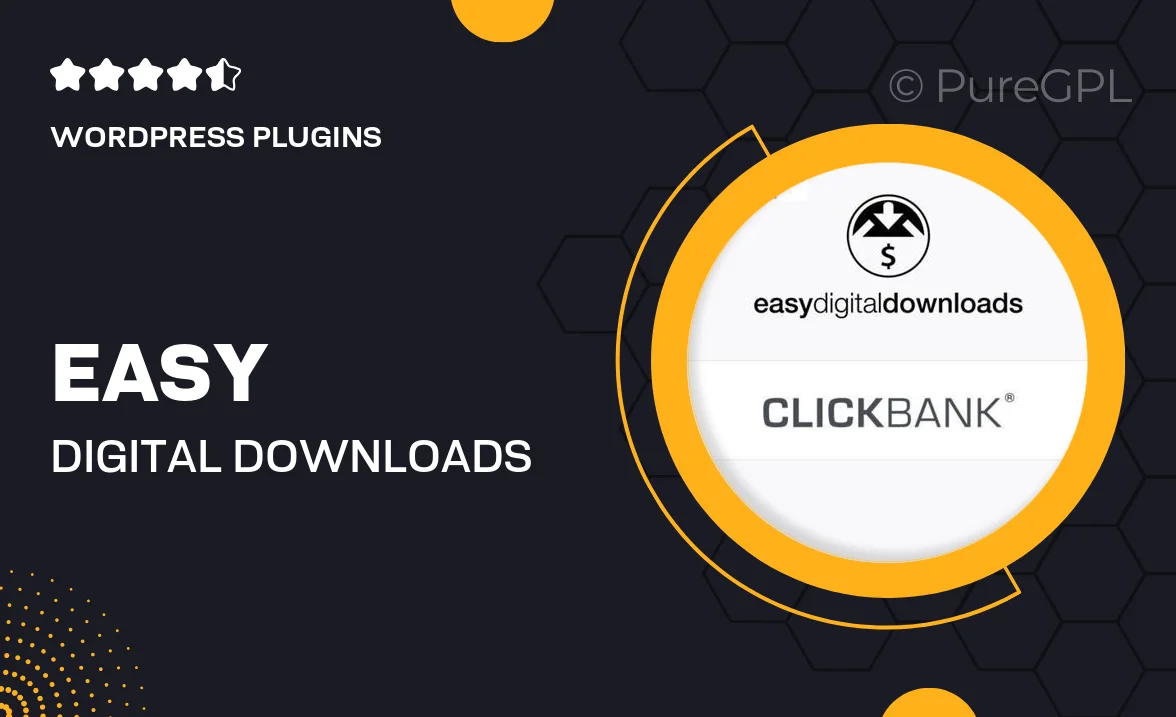 Easy Digital Downloads ClickBank Gateway