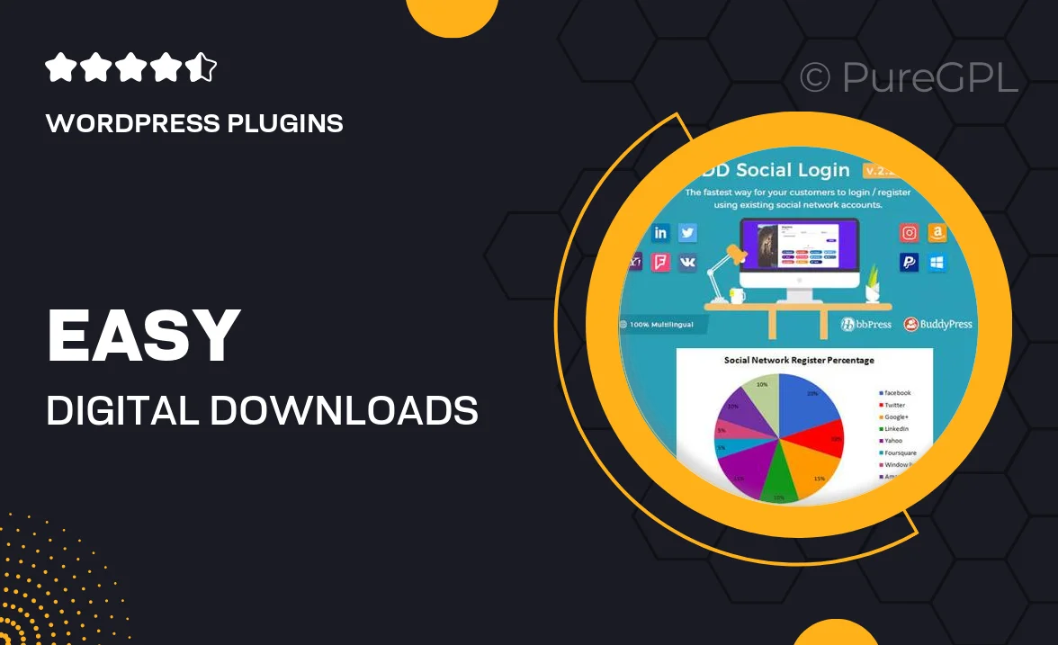 Easy Digital Downloads – Social Login