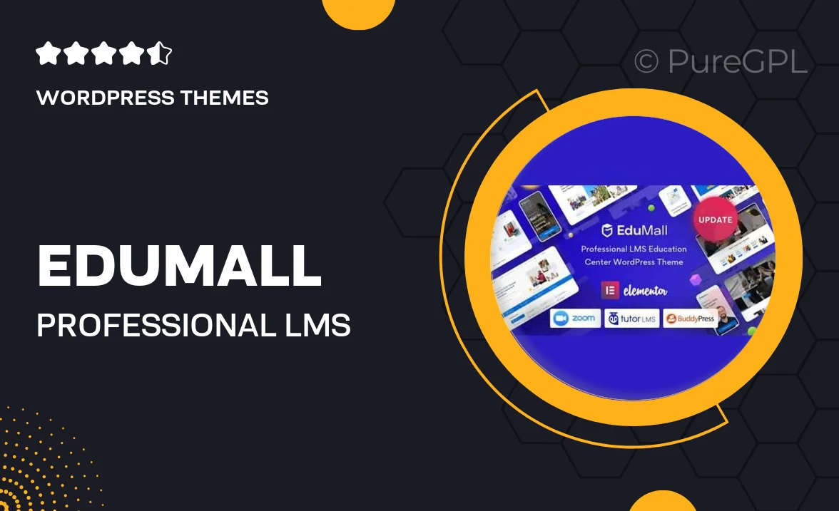 EduMall – Professional LMS Education Center WordPress Theme