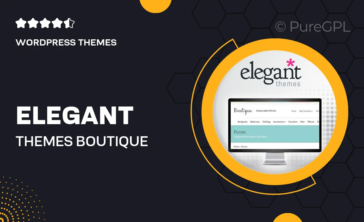 Elegant Themes Boutique WooCommerce Theme