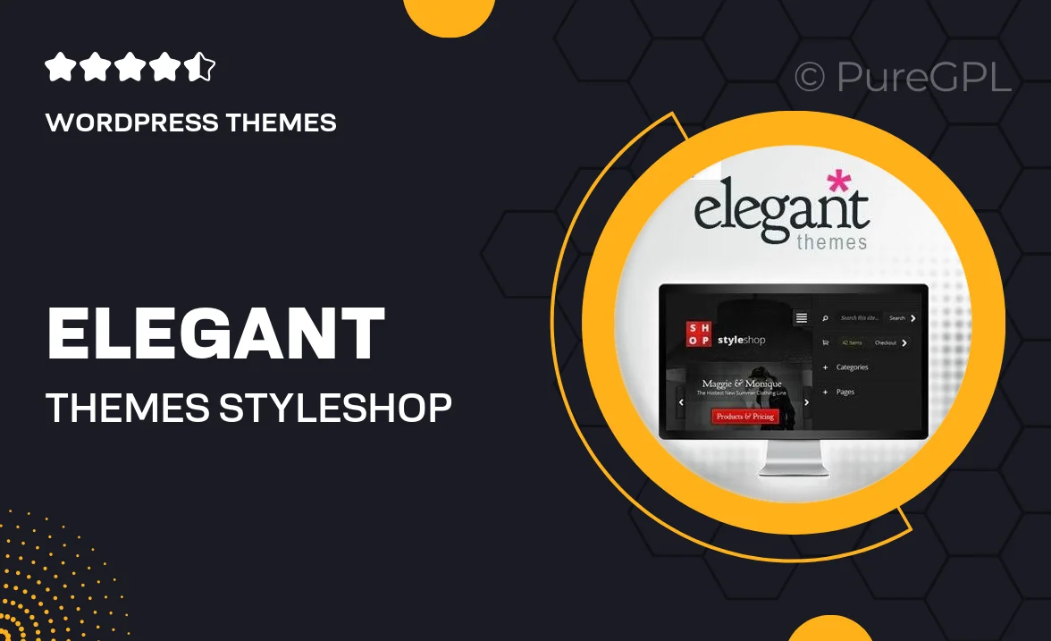 Elegant Themes StyleShop WooCommerce Theme