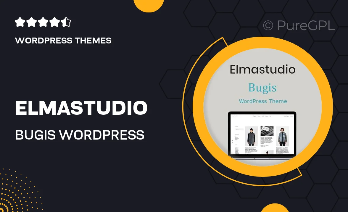 ElmaStudio Bugis WordPress Theme