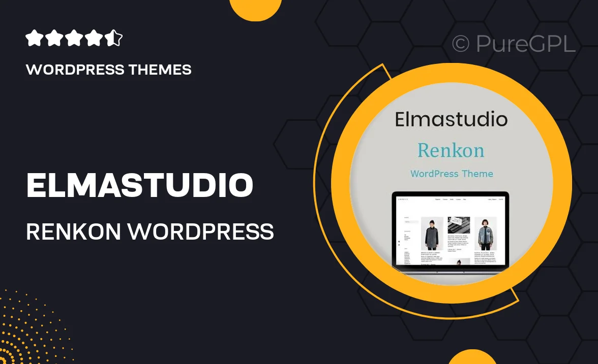 ElmaStudio Renkon WordPress Theme