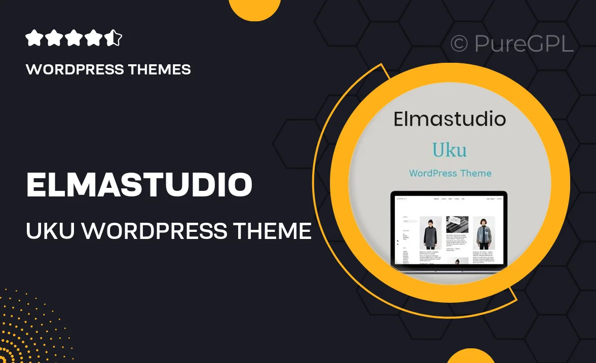 ElmaStudio Uku WordPress Theme