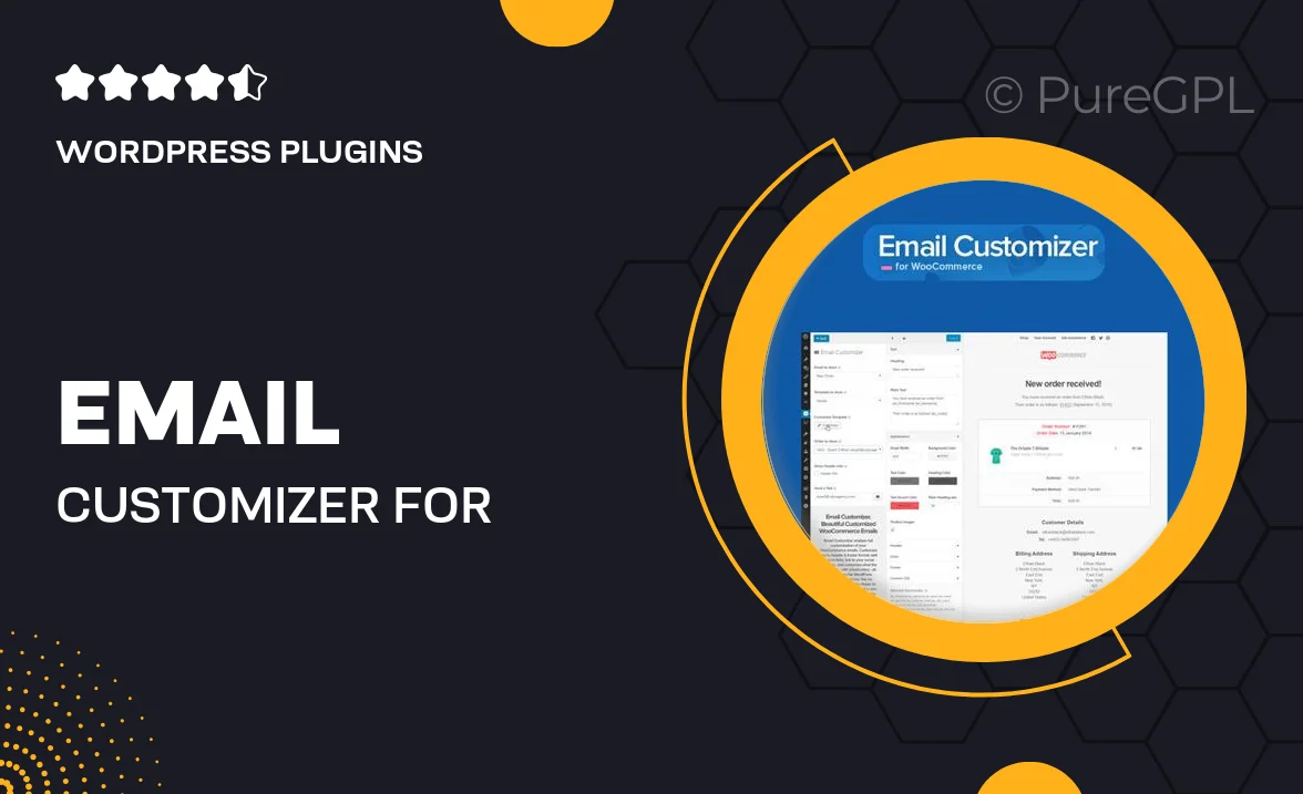 Email Customizer for WooCommerce