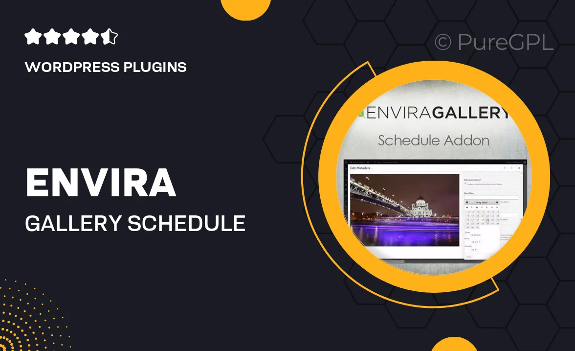 Envira Gallery | Schedule Addon