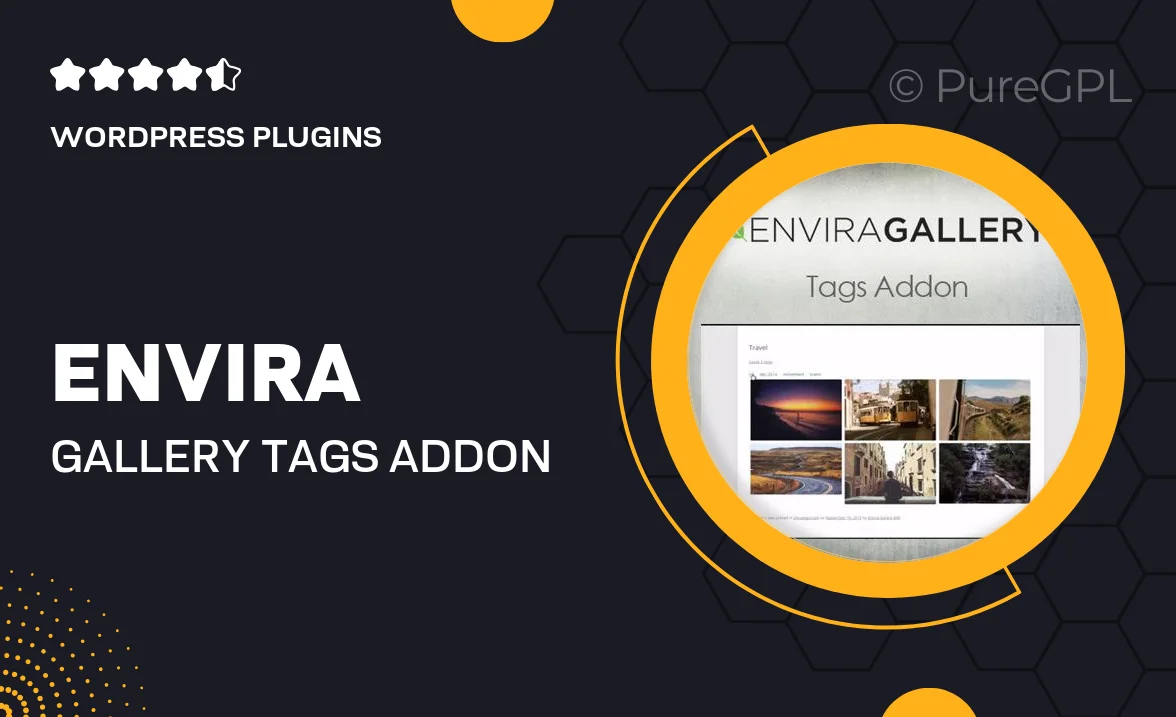 Envira Gallery – Tags Addon