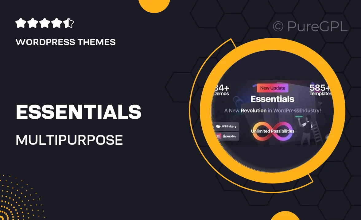 Essentials – Multipurpose WordPress Theme