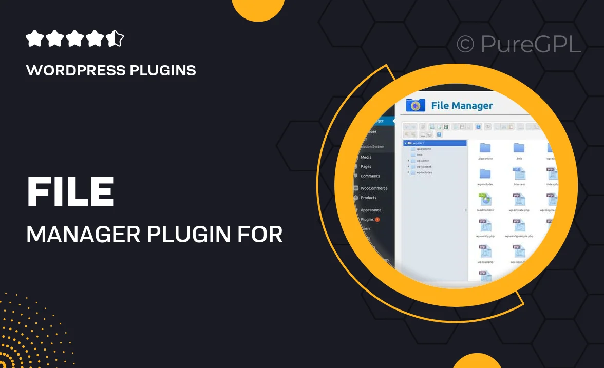 File Manager Plugin For WordPress