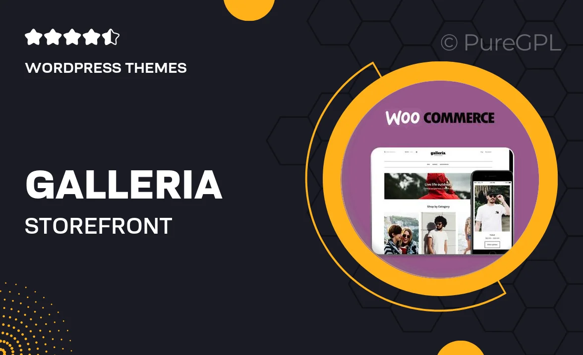 Galleria Storefront WooCommerce Theme