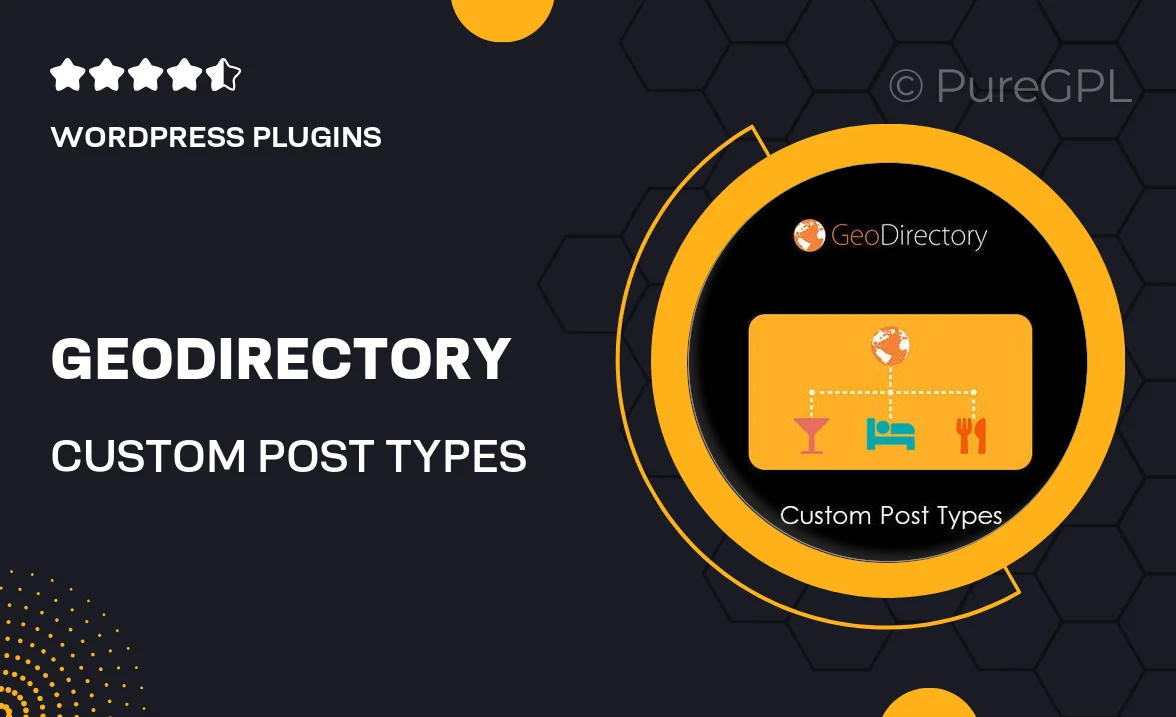 GeoDirectory Custom Post Types