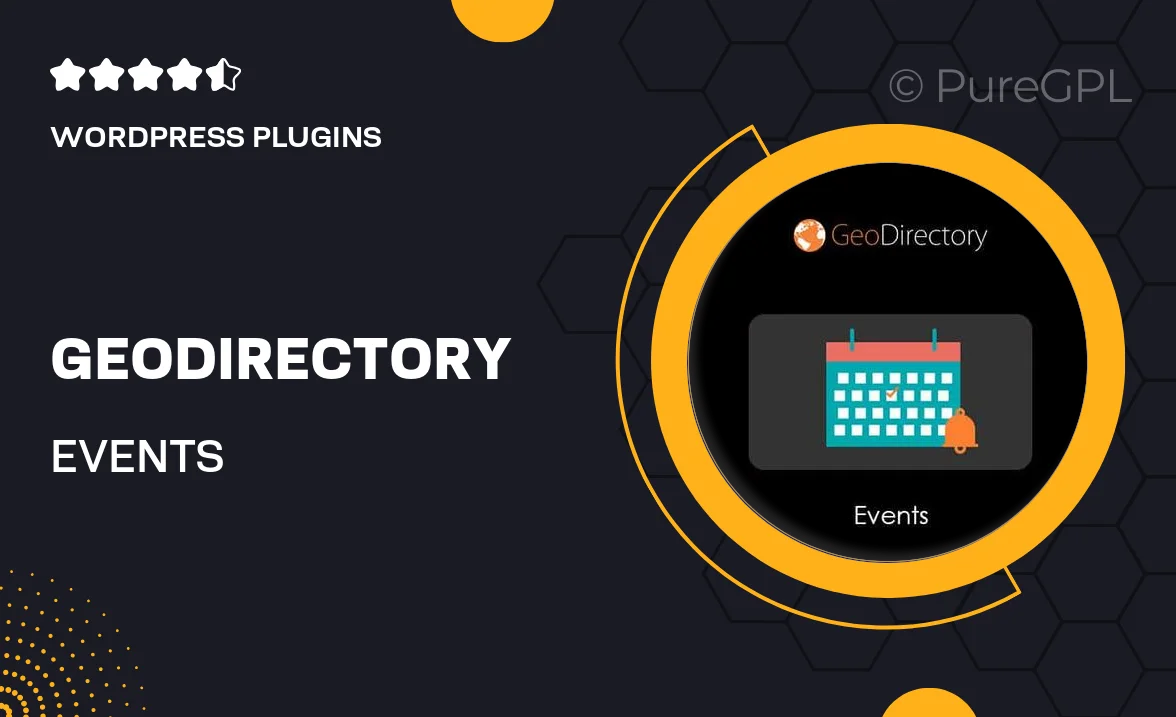 GeoDirectory Events