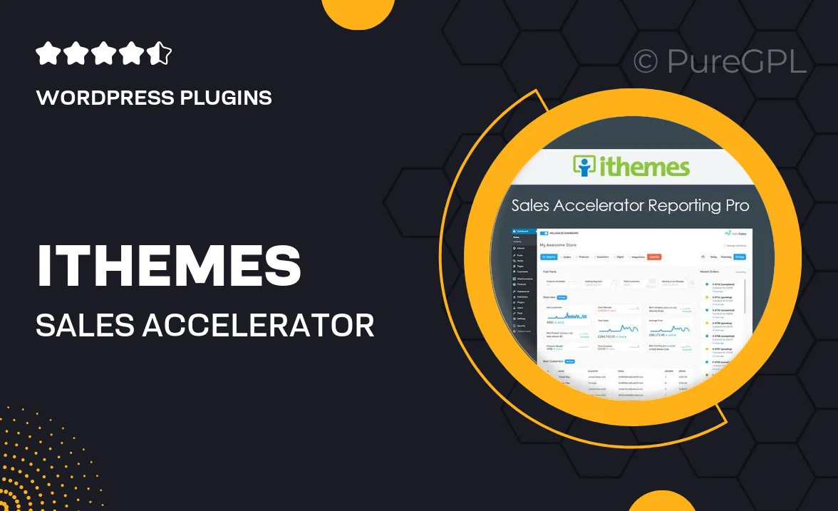 iThemes Sales Accelerator Reporting Pro