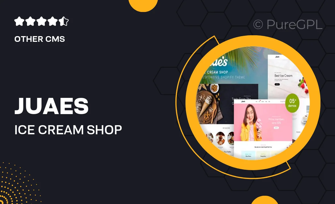 Juaes – Ice Cream Shop Responsive Shopify Theme