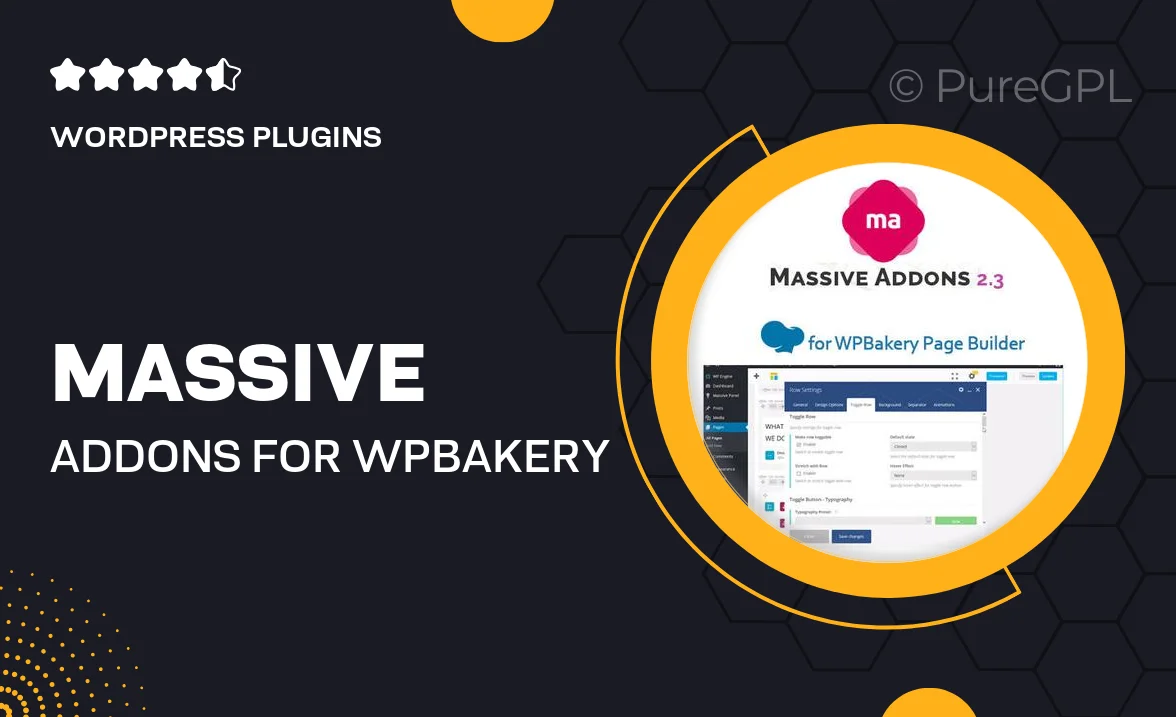 Massive Addons for WPBakery Page Builder