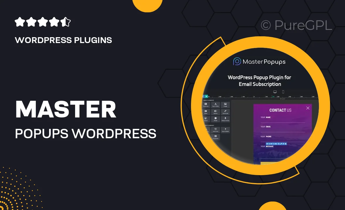 Master Popups – WordPress Popup Plugin for Email Subscription