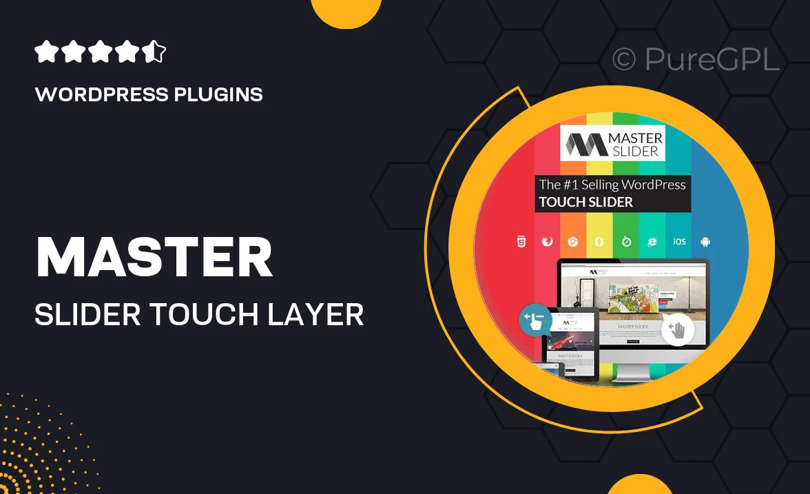 Master Slider – Touch Layer Slider WordPress Plugin