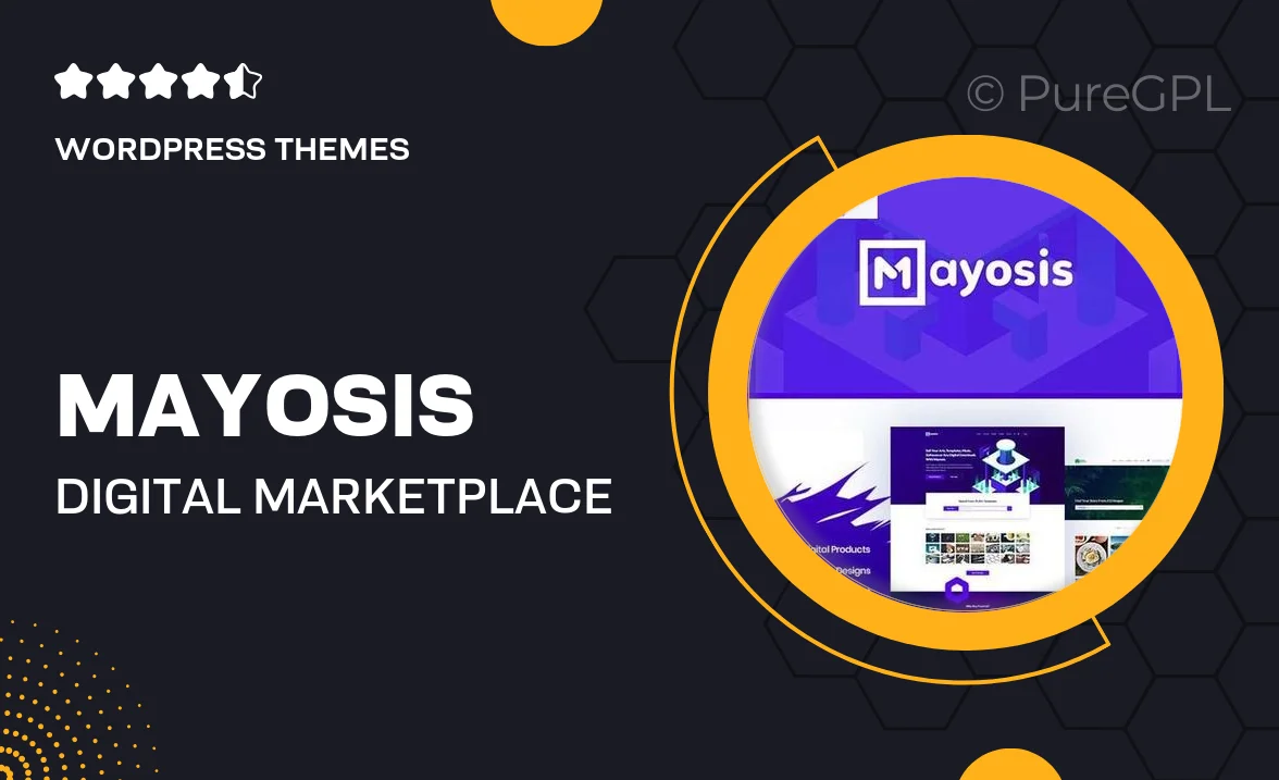 Mayosis – Digital Marketplace WordPress Theme