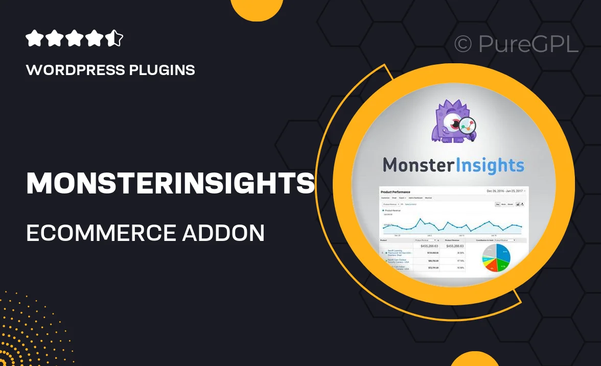 MonsterInsights – eCommerce Addon