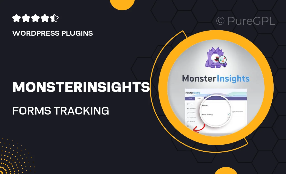 MonsterInsights – Forms Tracking Addon