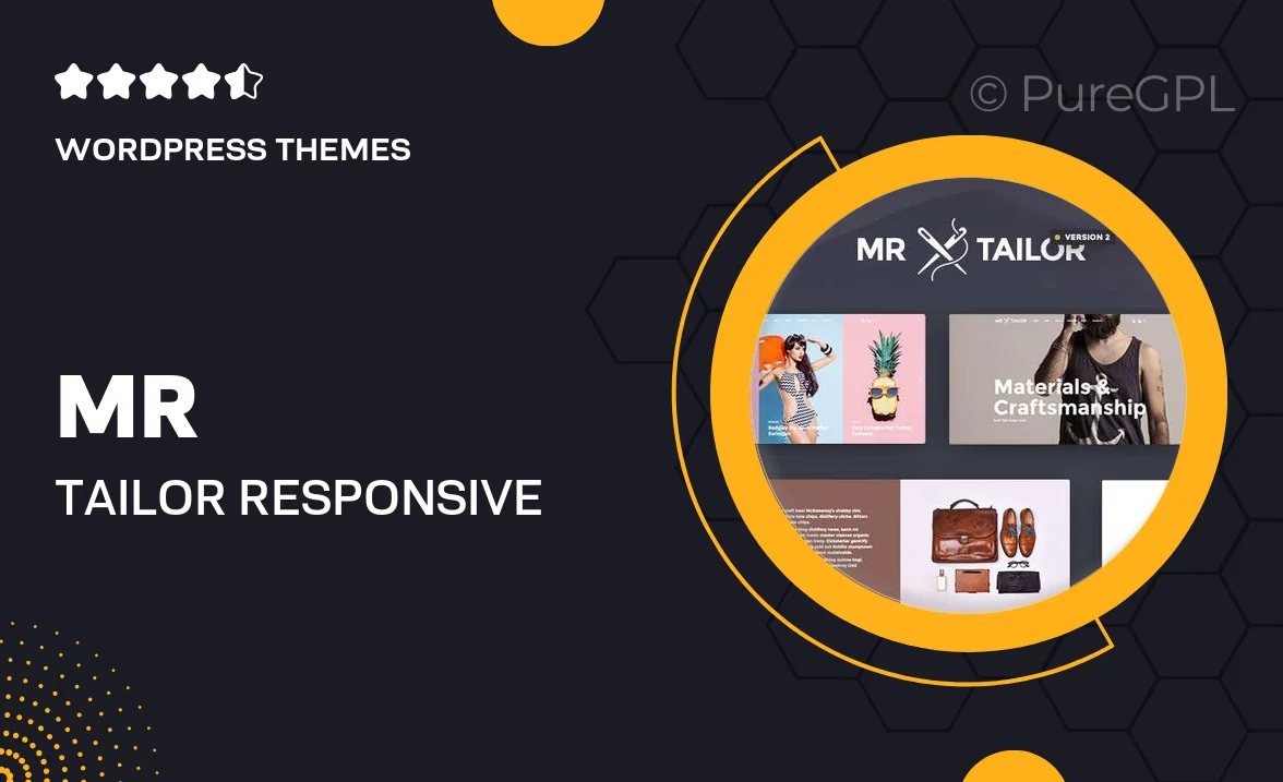 Mr. Tailor – Responsive WooCommerce Theme