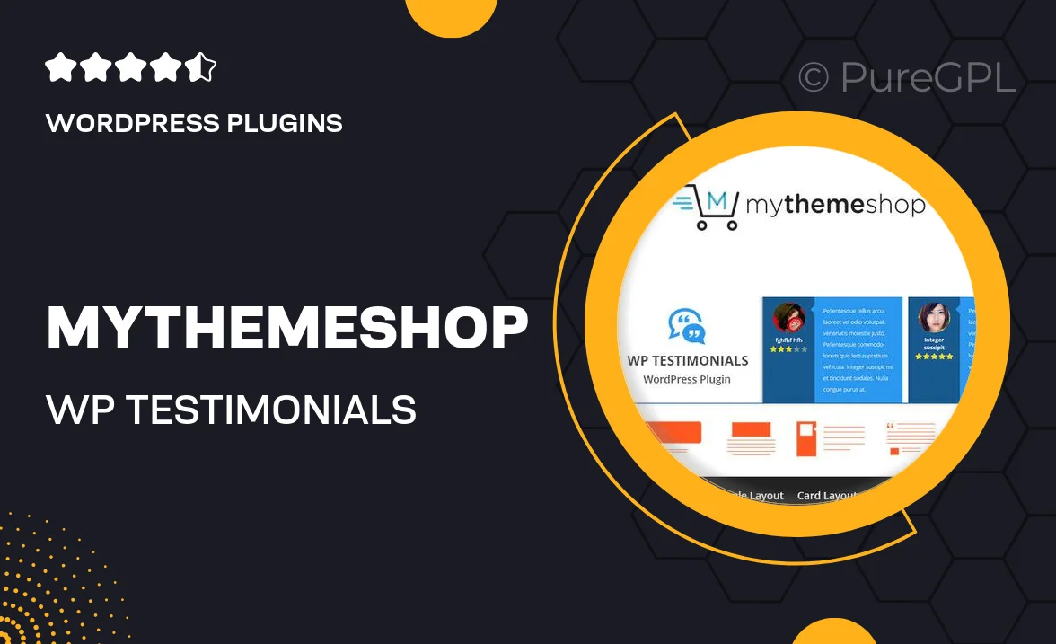 MyThemeShop WP Testimonials