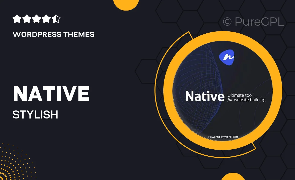 Native – Stylish Multi-Purpose Creative WP Theme