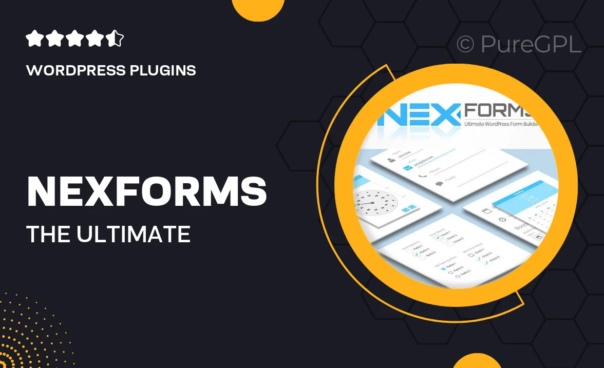 NEX-Forms – The Ultimate WordPress Form Builder