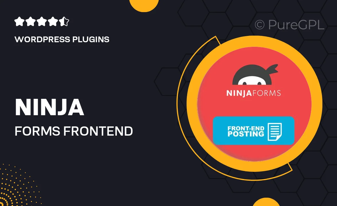 Ninja Forms Front-End Posting