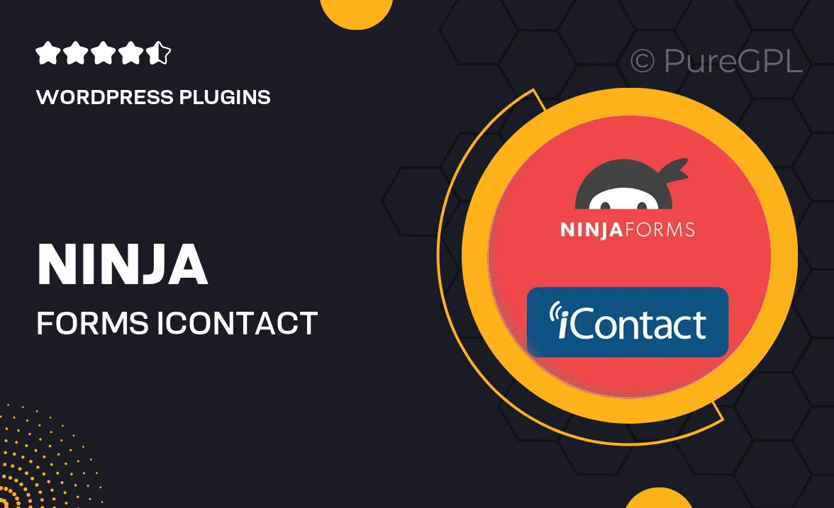 Ninja Forms iContact