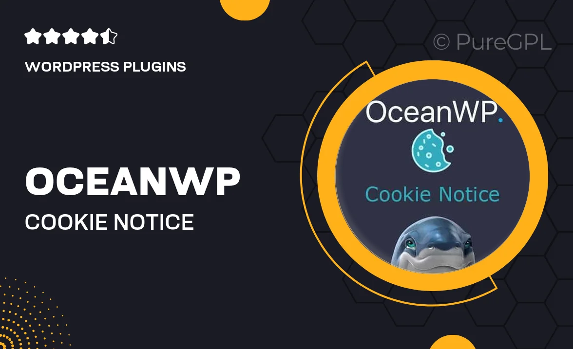 OceanWP Cookie Notice