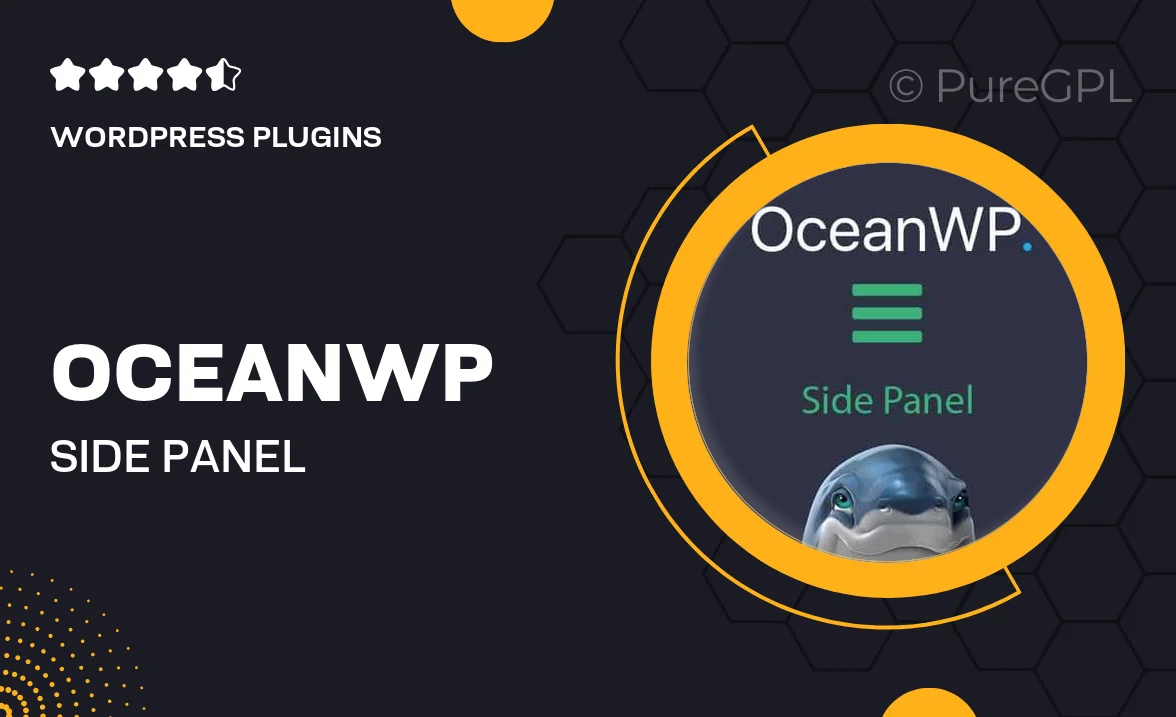 OceanWP Side Panel