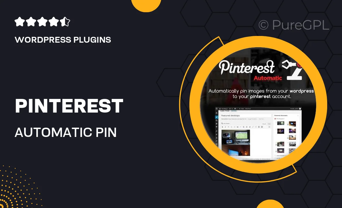 Pinterest Automatic Pin WordPress Plugin