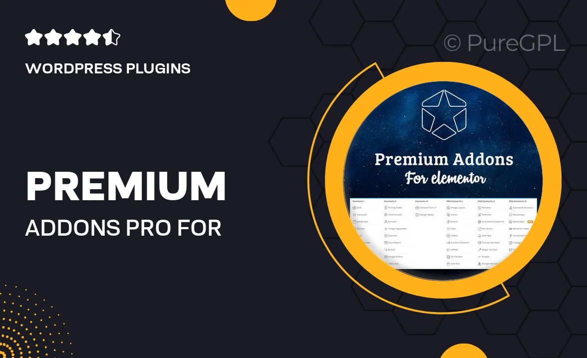 Premium Addons Pro for Elementor