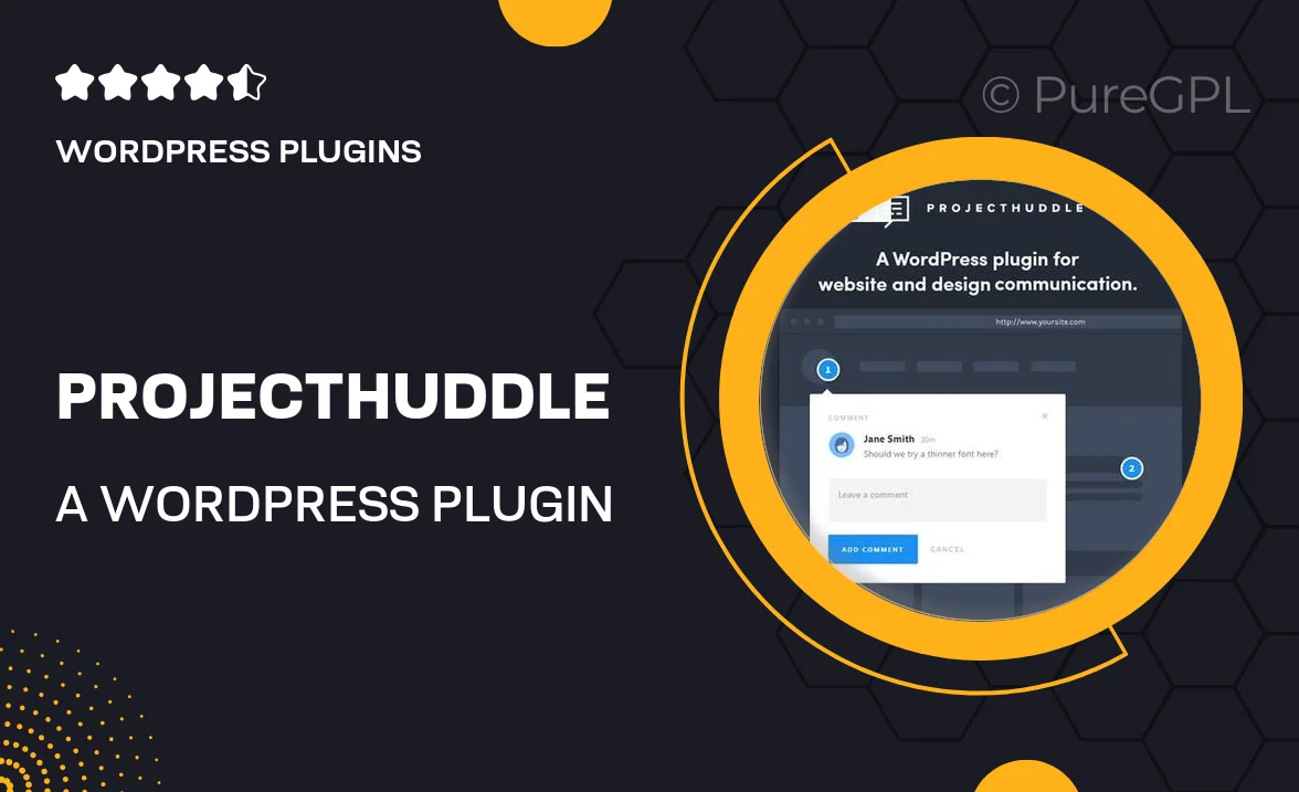 ProjectHuddle – A WordPress plugin for website and design communication